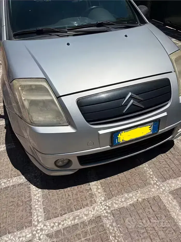 Usata Citroën C2 VTR Sport 109 CV (80 kW) 2006 Grigio Utilitaria