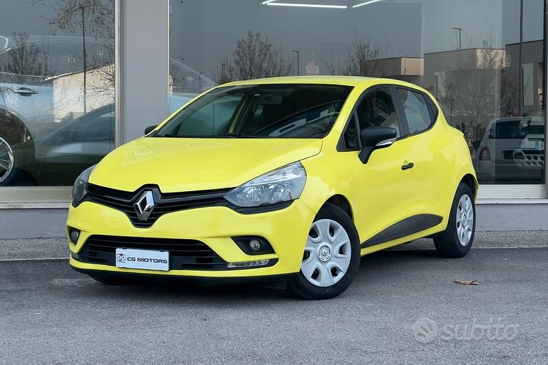 Usata Renault Clio IV 75 CV (55 kW) 2019 Giallo Furgone