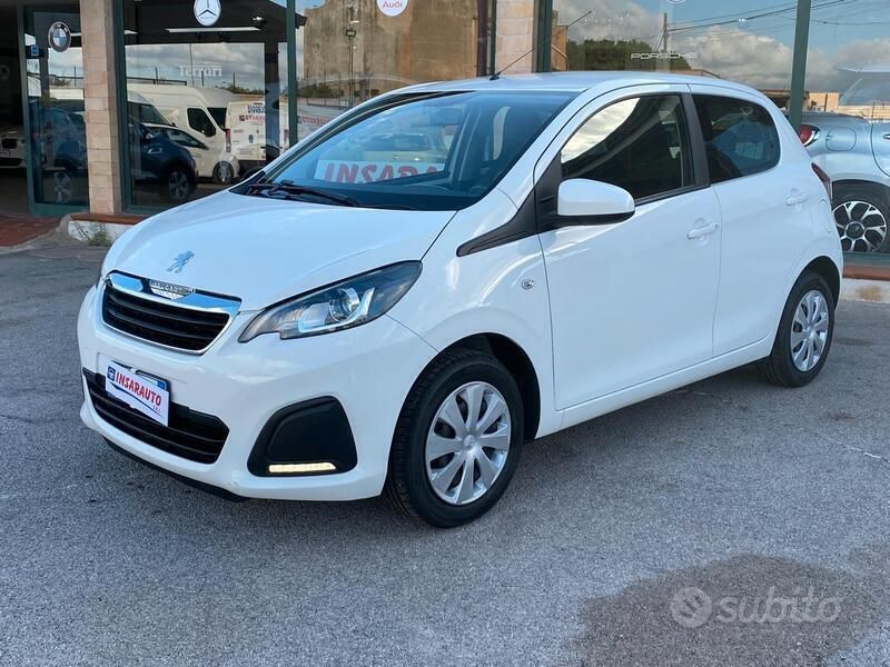 Begagnad Peugeot 108 Active 69 HK (50 kW) 2015 Vit Halvkombi