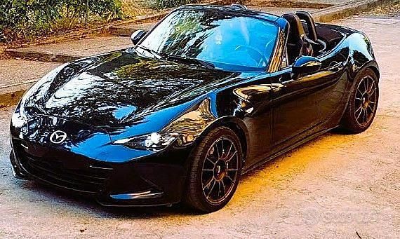 Usata Mazda MX5 Inclusive 178 CV (130 kW) 2017 Nero Cabrio