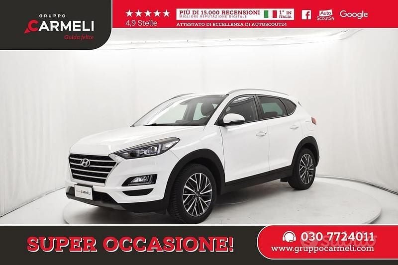 Bianco Usata 2019 Hyundai Tucson XPrime SUV | 13.900 € (Super prezzo) - Immagine 1/4