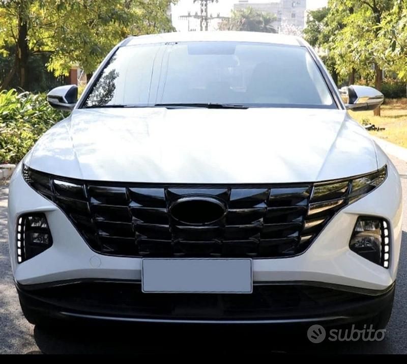Bianco Usata 2021 Hyundai Tucson SUV | 20.999 € (Buon prezzo) - Immagine 1/1