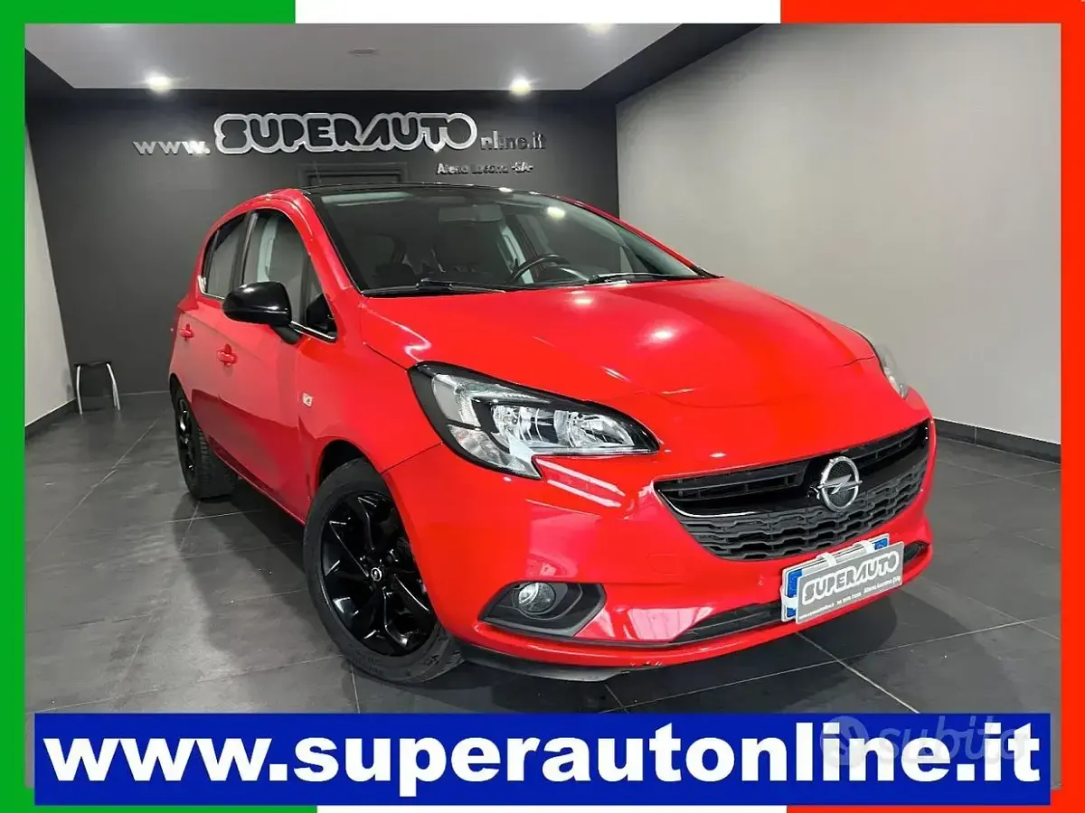 Usata Opel Corsa 90 CV (66 kW) 2019 Rosso Utilitaria