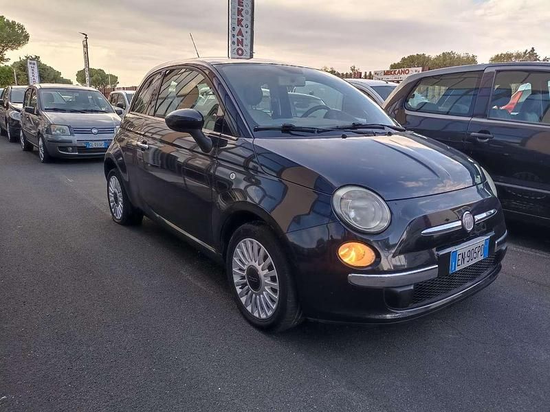 Usata Fiat 500 Lounge 95 CV (69 kW) 2012 Blu/azzurro Utilitaria