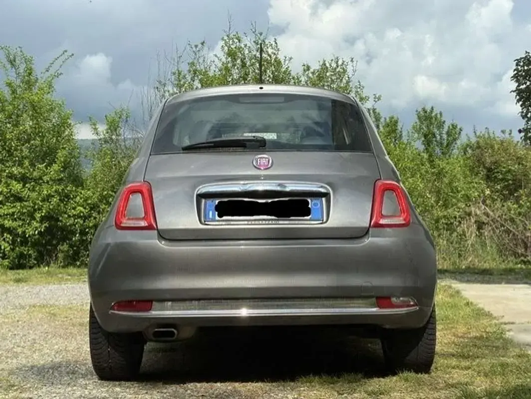 Usata Fiat 500 Lounge 69 CV (50 kW) 2017 Grigio Utilitaria