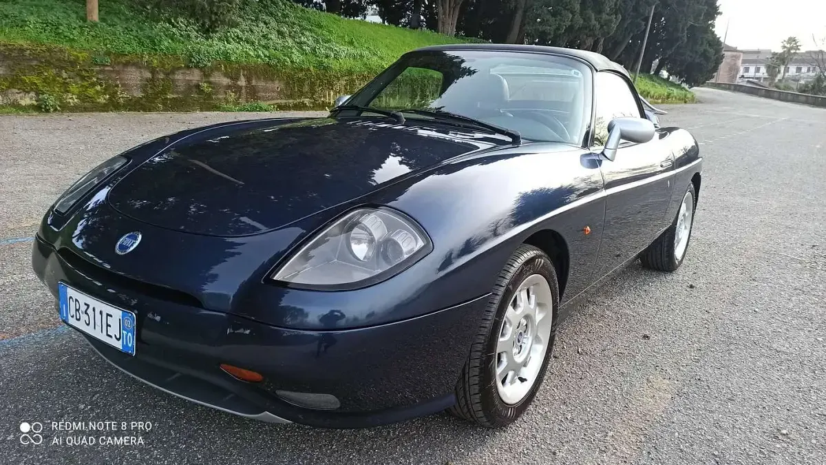 Usata Fiat Barchetta 131 CV (96 kW) 2002 Blu/azzurro Cabrio