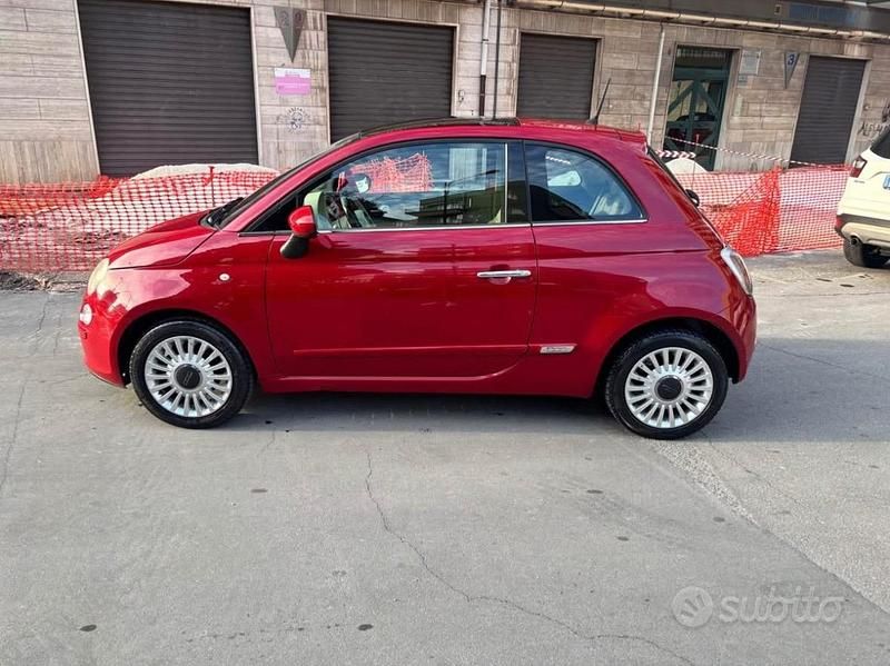 Usata Fiat 500 95 CV (69 kW) 2014 Rosso Utilitaria