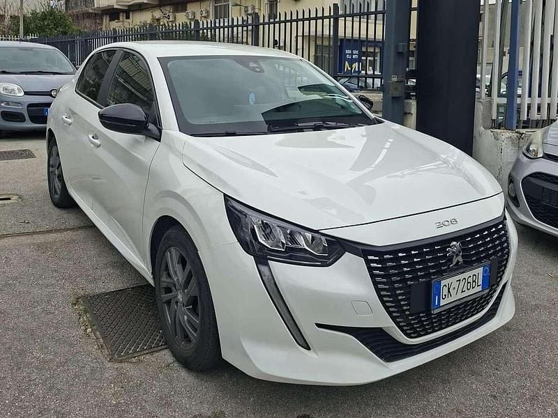 Usata Peugeot 208 Active 75 CV (55 kW) 2022 Bianco Utilitaria