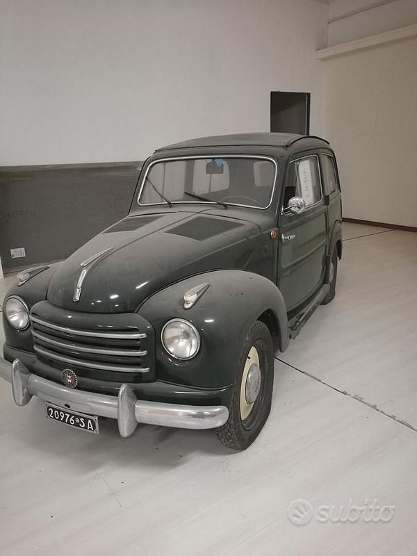 Usata Fiat Belvedere 1950 Verde Station wagon