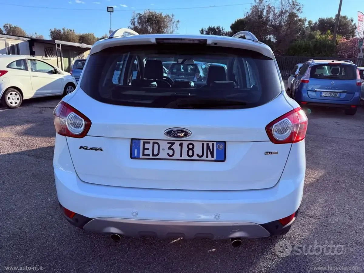 Usata Ford Kuga 163 CV (119 kW) 2010 Bianco SUV