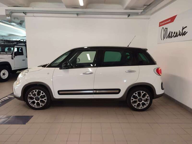 Usata Fiat 500L Trekking 85 CV (62 kW) 2015 Bianco Monovolume
