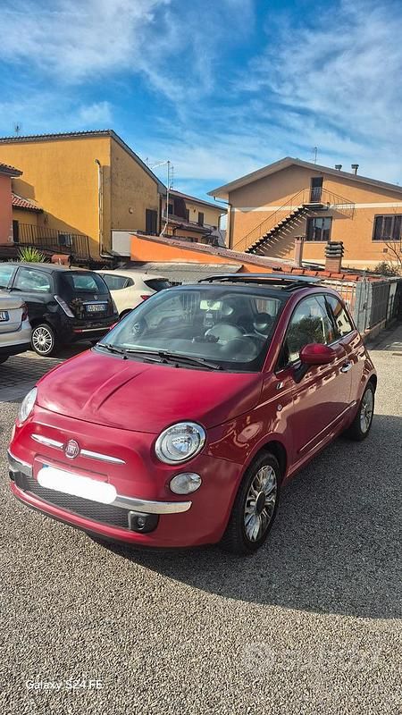 Rosso Usata 2008 Fiat 500 Tre volumi | 4950 € (Buon prezzo) - Immagine 1/4