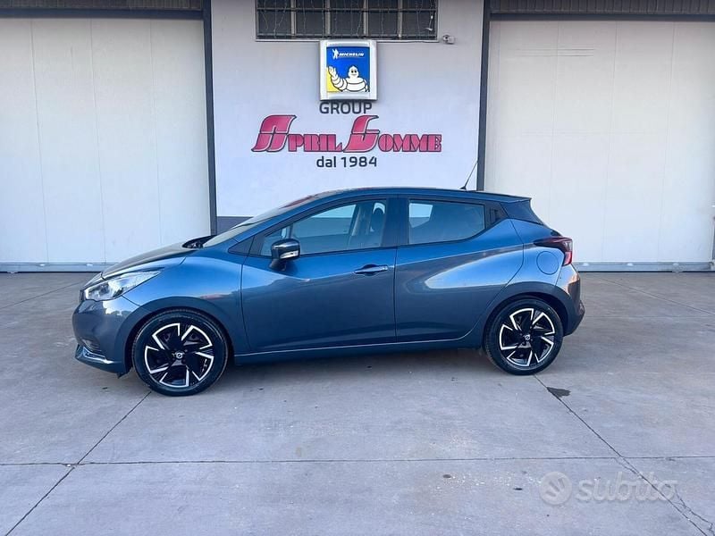 Usata Nissan Micra Acenta 92 CV (67 kW) 2021 Grigio Utilitaria