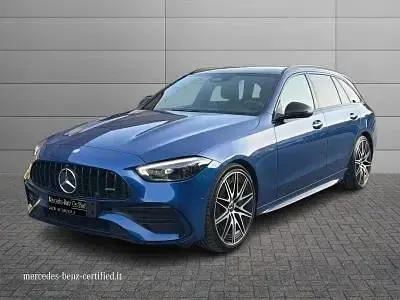 Usata Mercedes C220 AMG Line Premium 197 CV (144 kW) 2024 Argento (metallizzato) Berlina