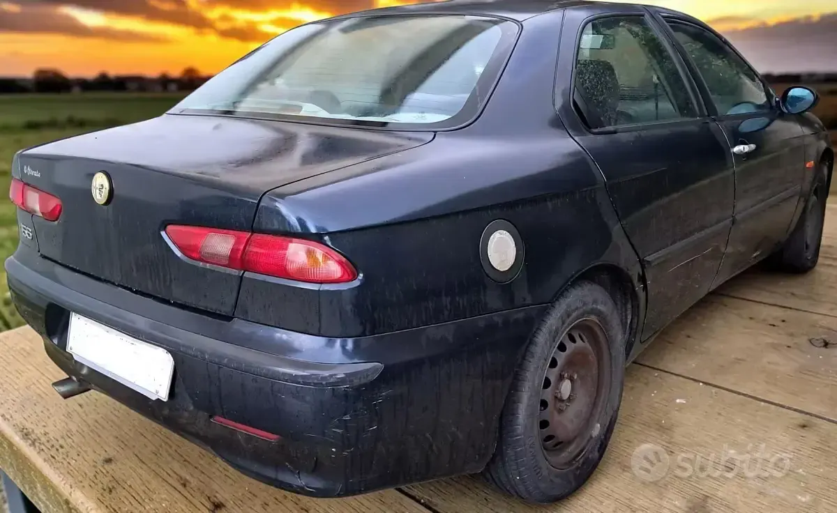 Usata Alfa Romeo 156 1998 Blu Berlina