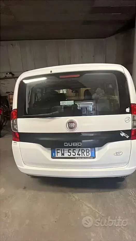 Usata Fiat Qubo 80 CV (58 kW) 2019 Bianco Monovolume