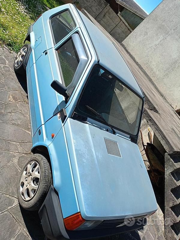 Usata Fiat Panda 54 CV (39 kW) 2001 Blu/azzurro Berlina