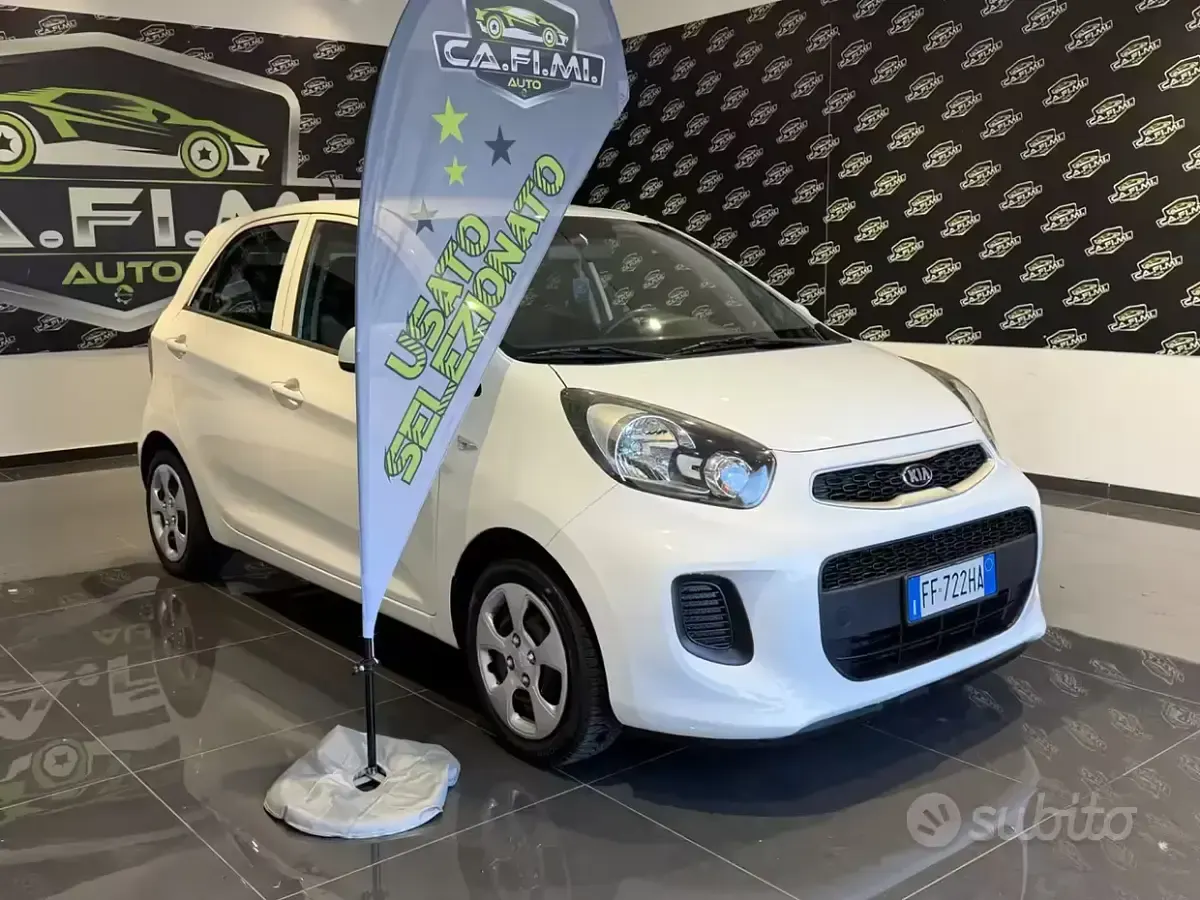 Usata Kia Picanto City 68 CV (50 kW) 2016 Bianco Utilitaria