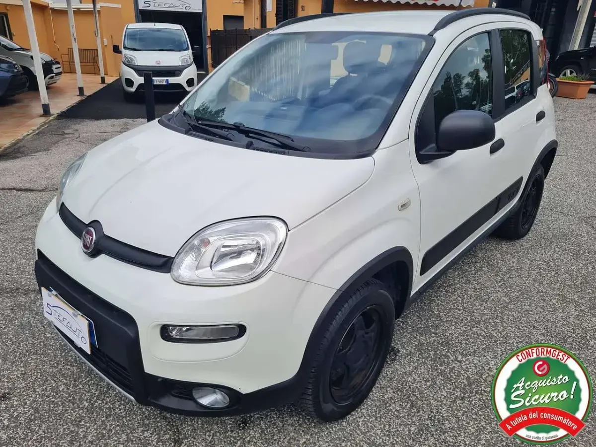Usata Fiat Panda 4x4 86 CV (63 kW) 2021 Bianco Utilitaria