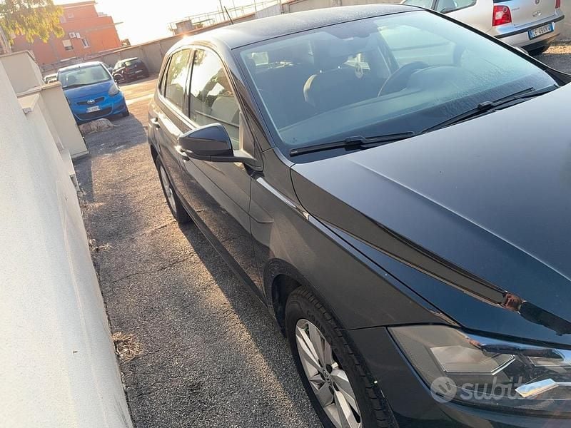 Usata VW Polo Comfortline 90 CV (66 kW) 2019 Nero Berlina