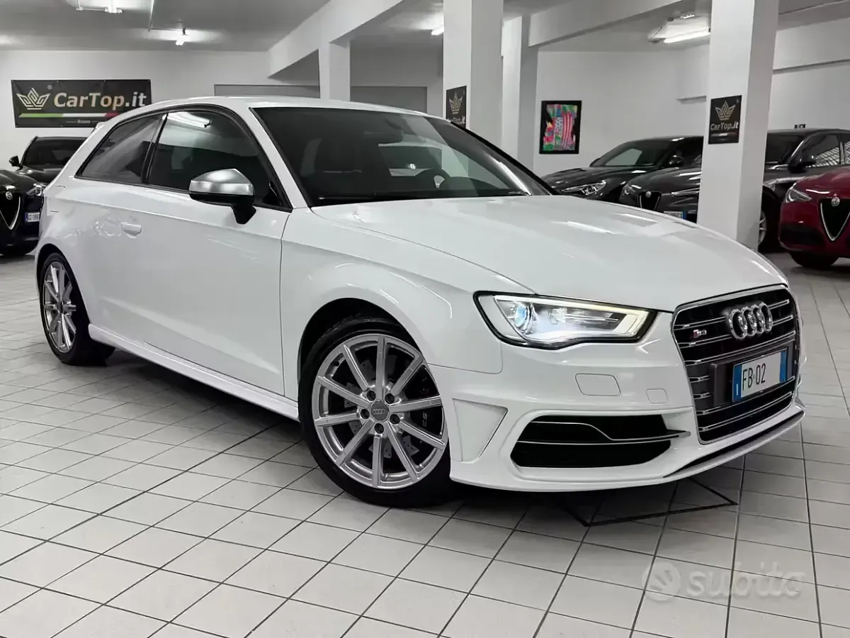 Usata Audi A3 300 CV (220 kW) 2015 Bianco Coupé