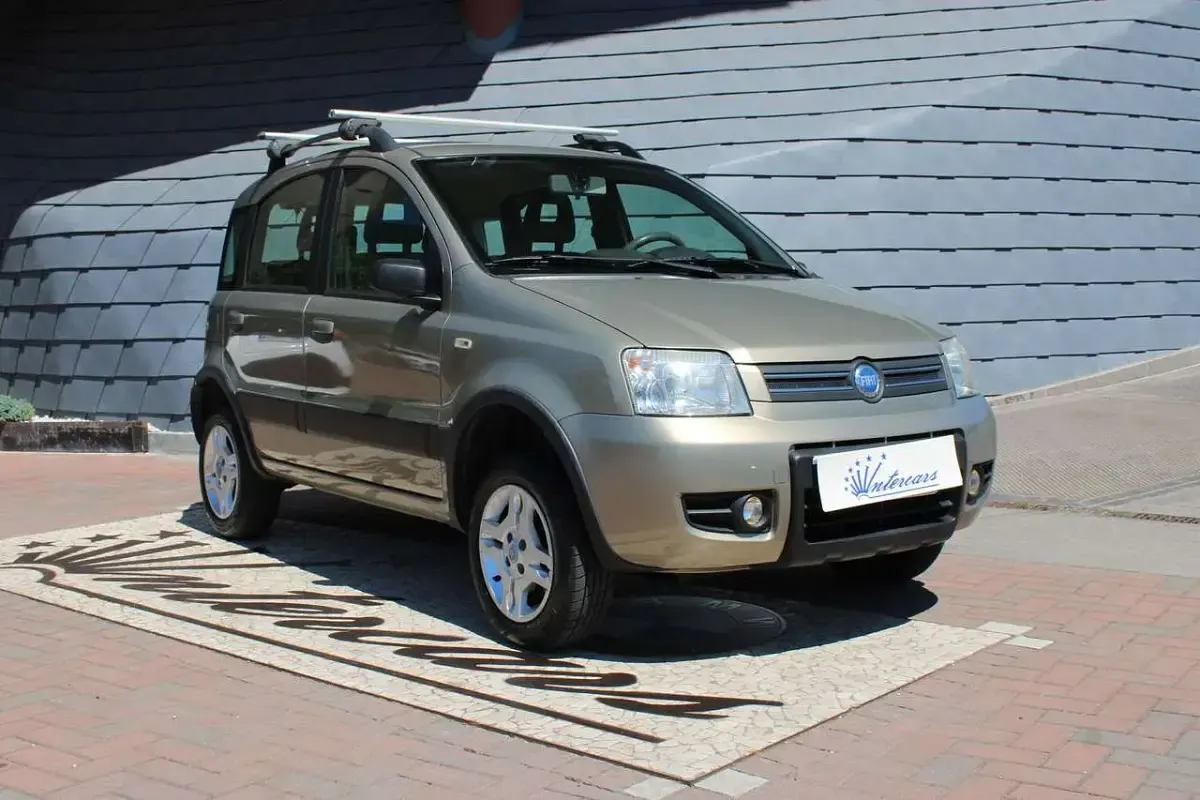 Usata Fiat Panda 4x4 Climbing 69 CV (50 kW) 2006 Oro Utilitaria