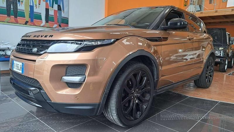 Usata Land Rover Range Rover evoque Black Edition 190 CV (139 kW) 2014 Santorini black SUV