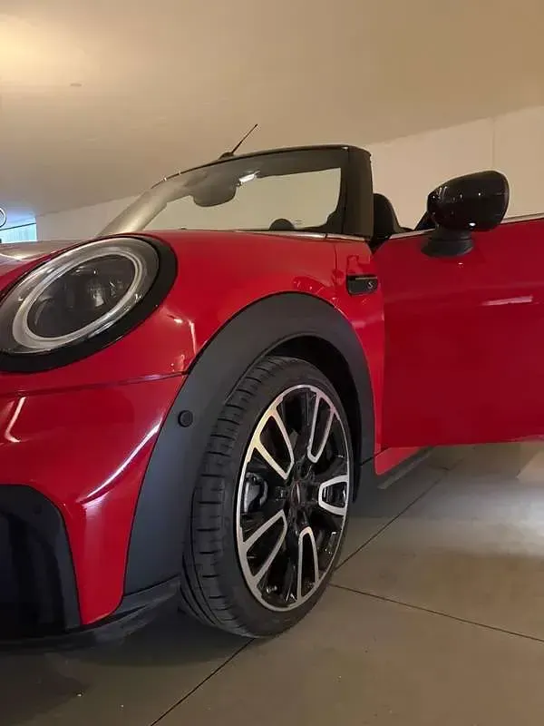 Usata Mini John Cooper Works Cabriolet 178 CV (130 kW) 2023 Rosso Cabrio