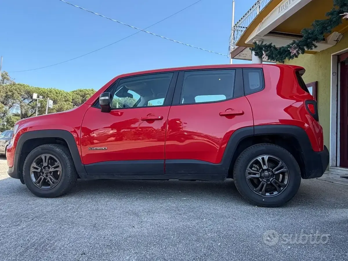 Usata Jeep Renegade Limited 120 CV (88 kW) 2022 Rosso SUV