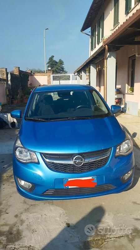 Usata Opel Karl 75 CV (55 kW) 2015 Blu Utilitaria