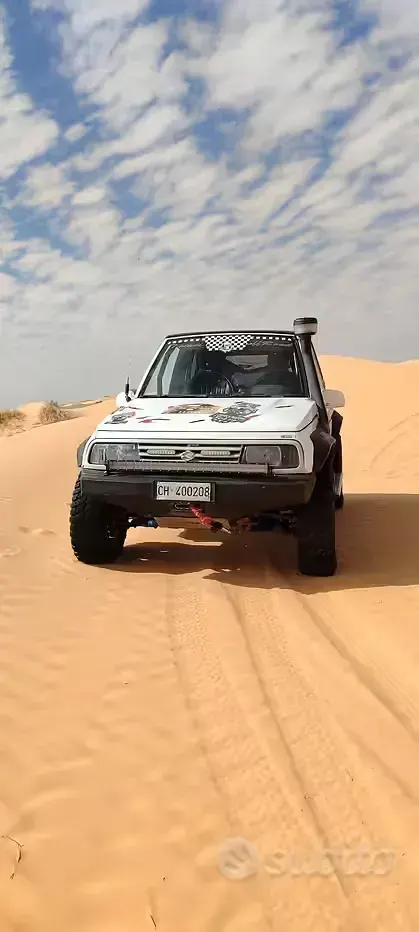 Usata Suzuki Vitara 75 CV (55 kW) 1994 Bianco Cabrio