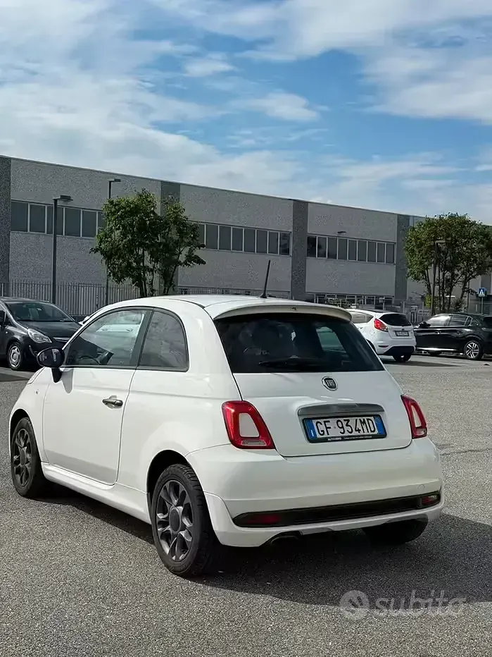 Usata Fiat 500 Sport 69 CV (50 kW) 2017 Bianco Berlina