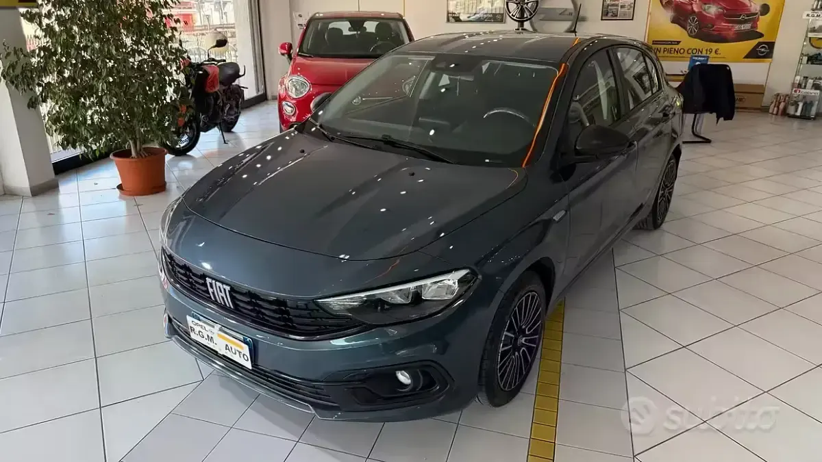 Occasion Fiat Tipo City Life 95 ch (69 kW) 2022 Bleue Berline
