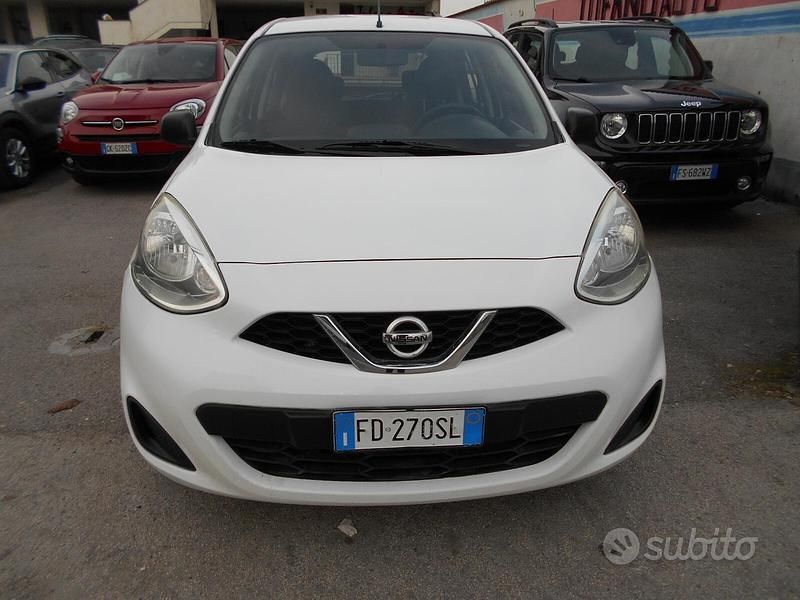 Usata Nissan Micra Comfort 80 CV (58 kW) 2016 Bianco Utilitaria