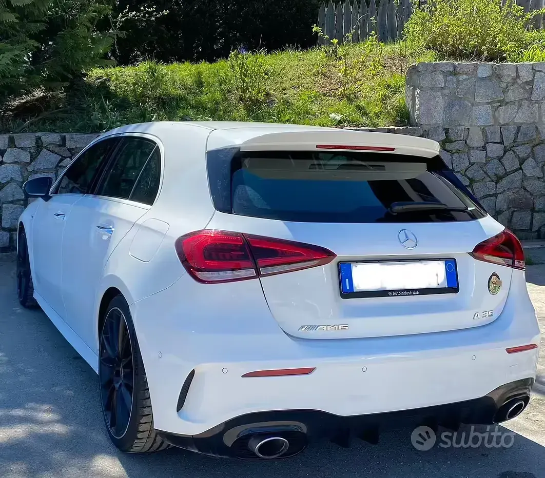 Usata Mercedes A35 AMG AMG 306 CV (225 kW) 2019 Bianco Berlina