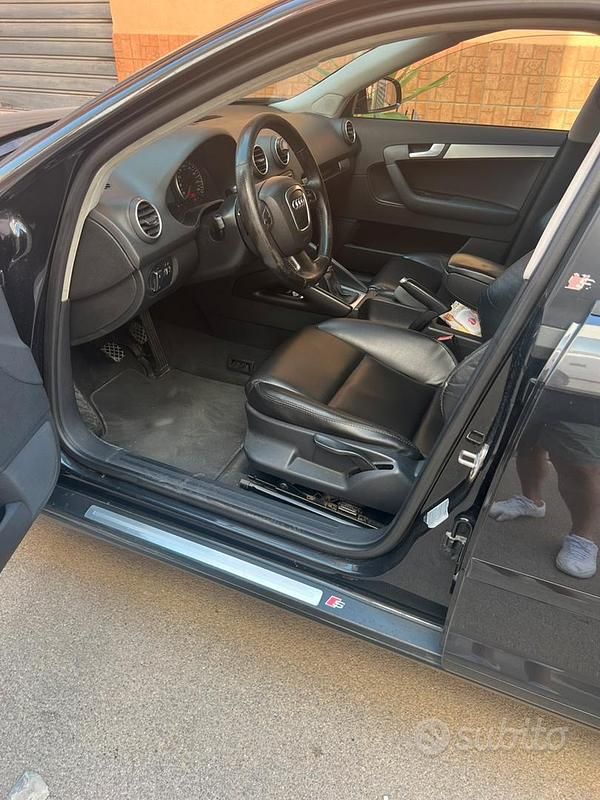 Usata Audi A3 140 CV (102 kW) 2005 Nero Utilitaria