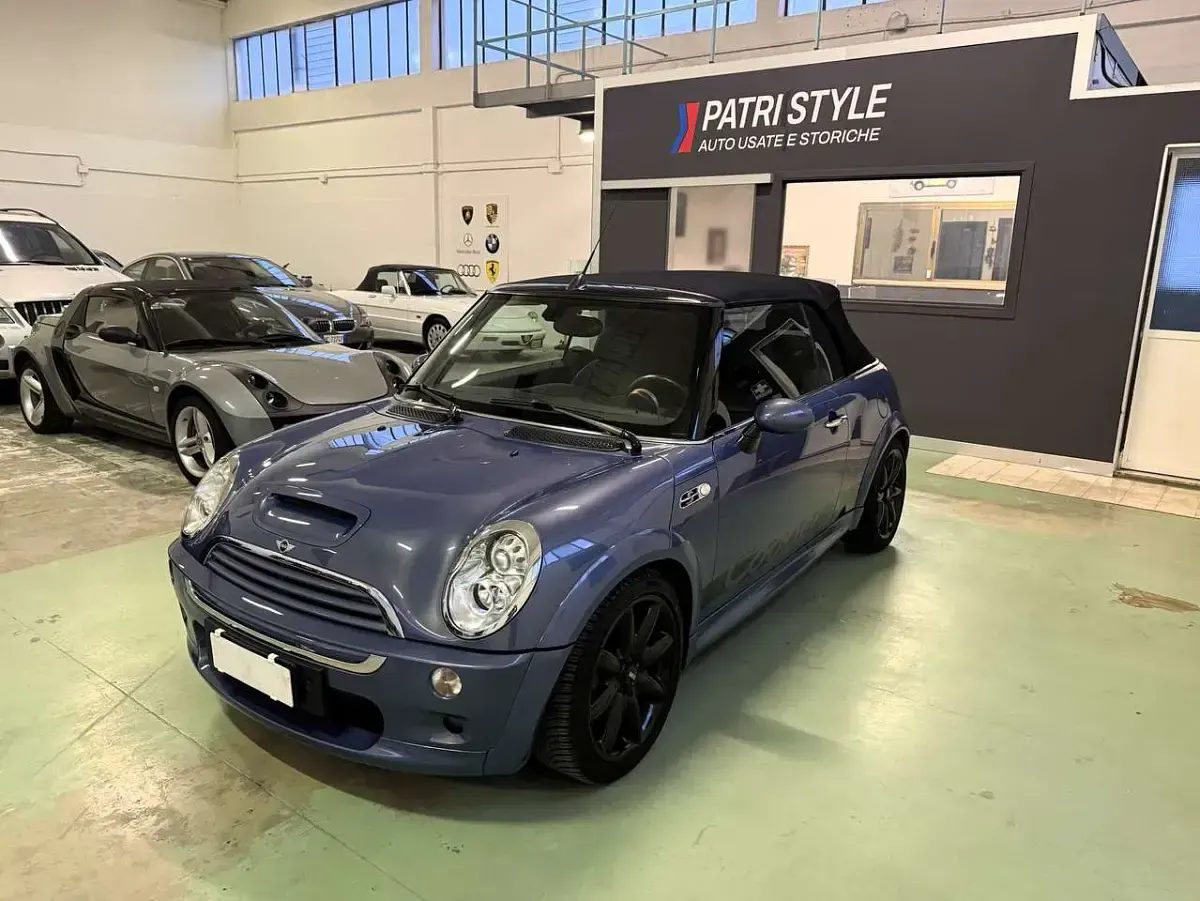Usata Mini Cooper S Cabriolet 170 CV (125 kW) 2005 Blu/azzurro Cabrio