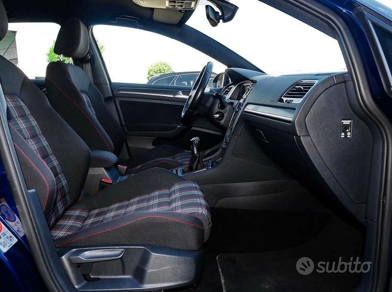 Usata VW Golf VII GTI 245 CV (180 kW) 2019 Blu Berlina