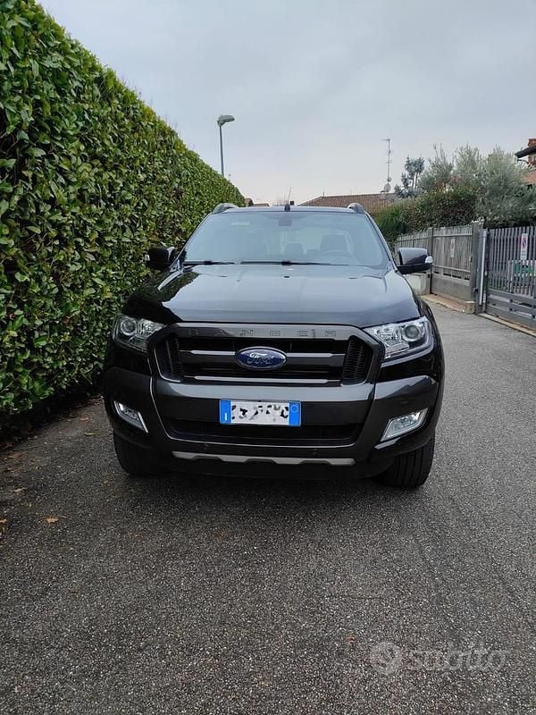 Usata Ford Ranger Wildtrack 160 CV (117 kW) 2018 Nero Pick-up
