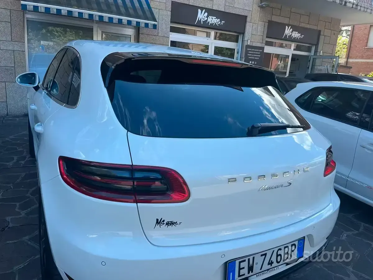 Usata Porsche Macan S 250 CV (183 kW) 2014 Bianco SUV