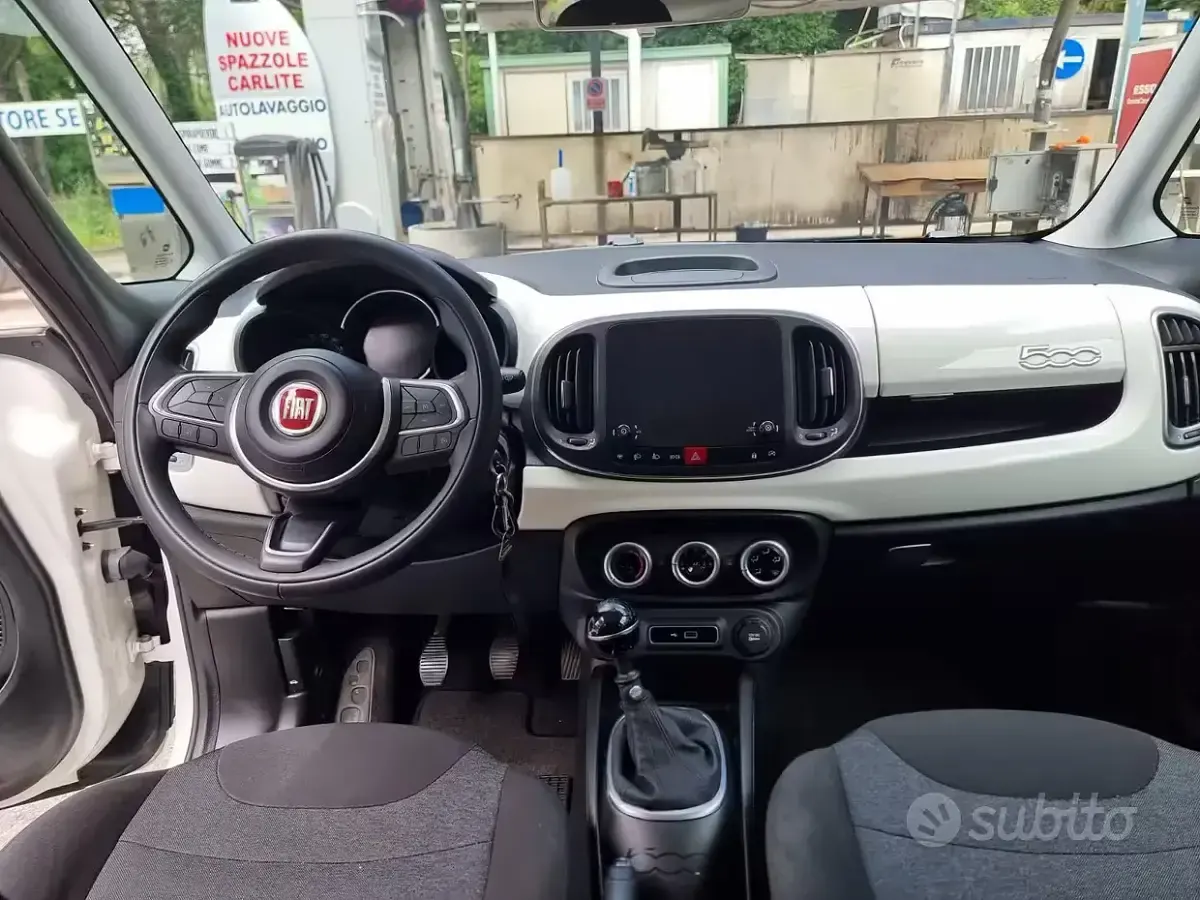 Usata Fiat 500L 120 CV (88 kW) 2019 Bianco Monovolume