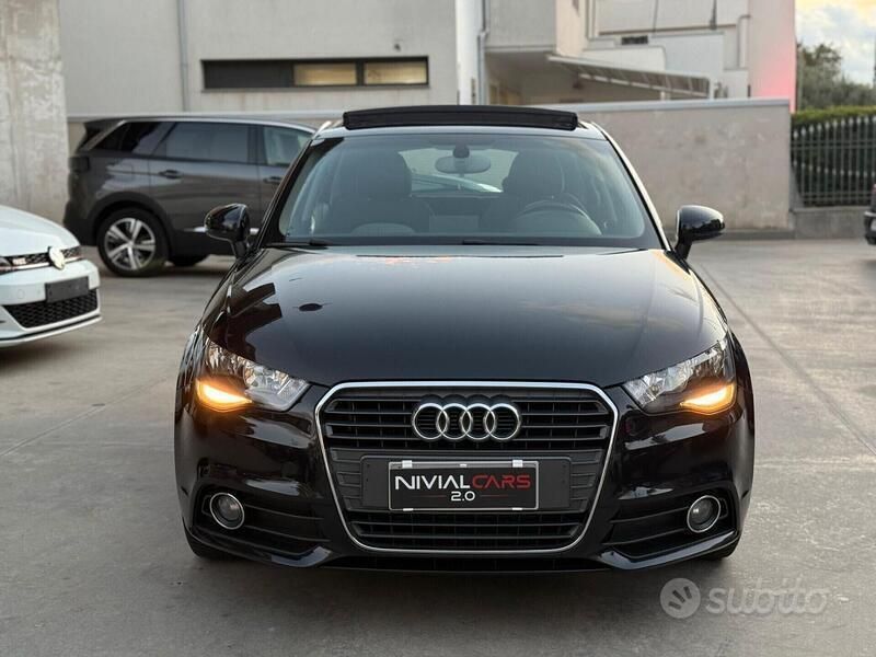Usata Audi A1 Ambition 86 CV (63 kW) 2013 Nero Utilitaria