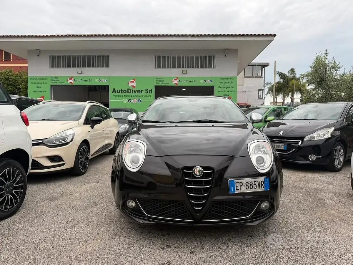 Usata Alfa Romeo MiTo Super 70 CV (51 kW) 2013 Nero Utilitaria
