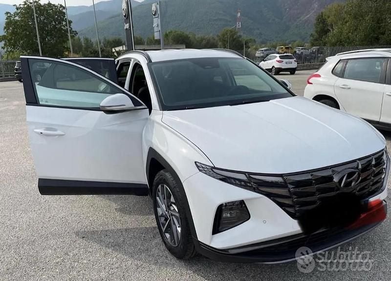 Usata Hyundai Tucson 116 CV (85 kW) 2021 Bianco SUV