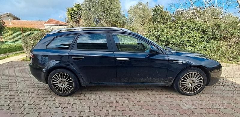 Usata Alfa Romeo 159 210 CV (154 kW) 2006 Nero Station wagon