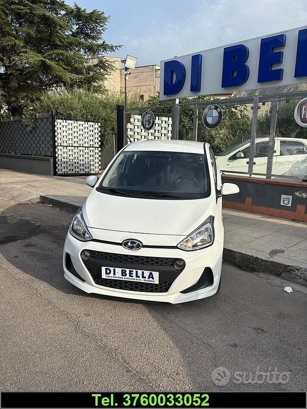 Usata Hyundai i10 66 CV (48 kW) 2020 Nero Utilitaria