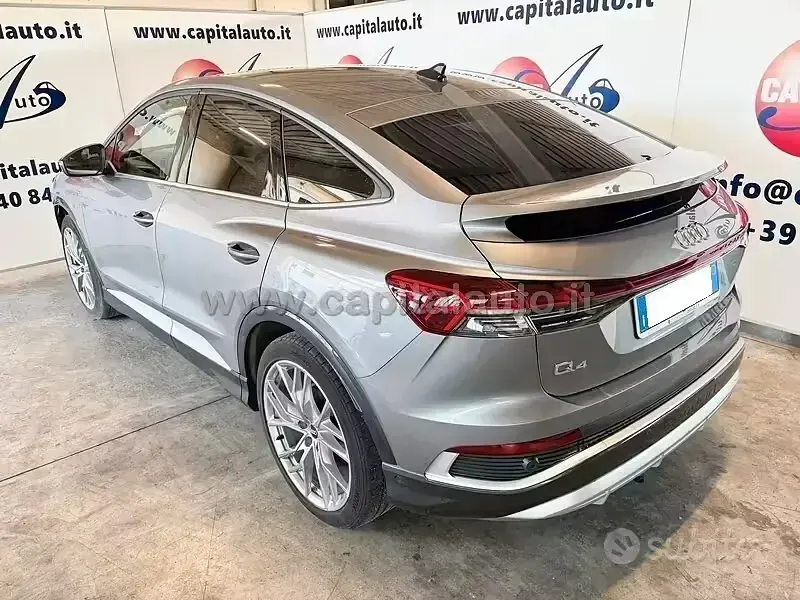 Usata Audi Q4 Sportback e-tron S-Line 69 kW (95 CV) 2023 Grigio SUV