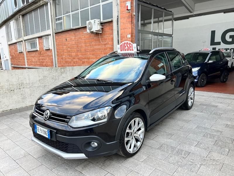 Usata VW Polo Cross 89 CV (65 kW) 2016 Nero Utilitaria