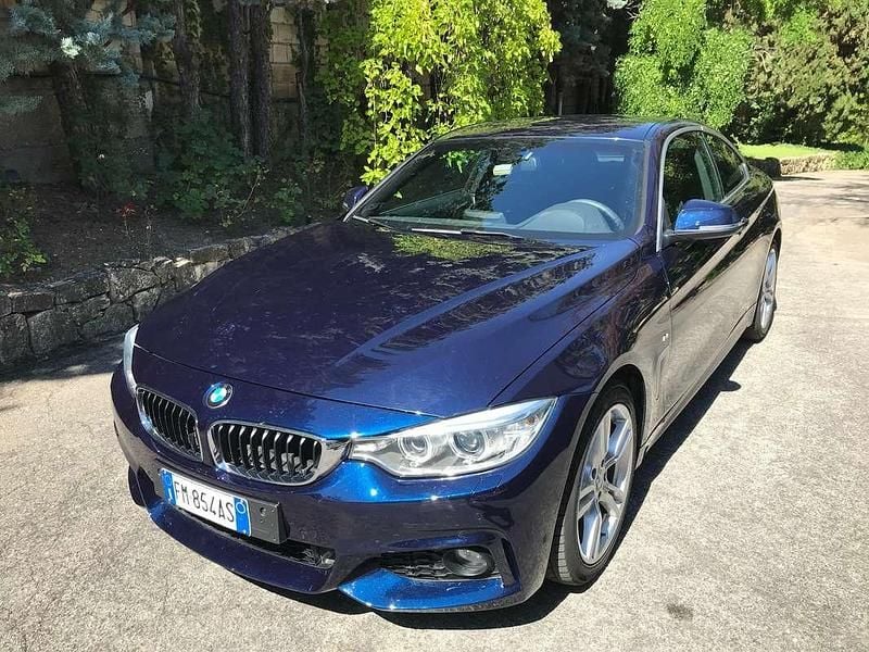 Usata BMW 420 M Sport 184 CV (135 kW) 2015 Blu/azzurro Coupé