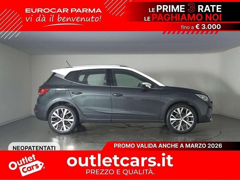 Usata Seat Arona Xperience 95 CV (69 kW) 2022 Verde camouflage SUV